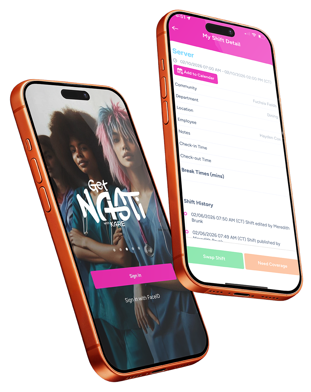 NASTi platform mockup